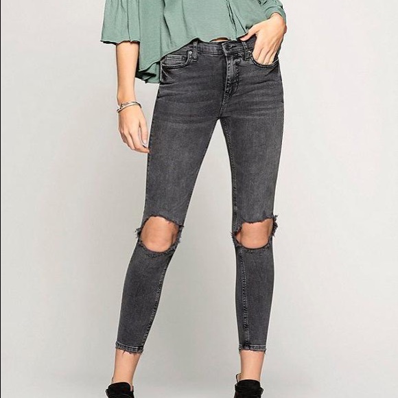 Free People Denim - Free people busted jeans